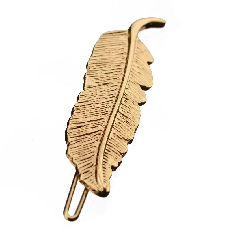 Греческая металлическая заколка для волос с листьями винтажная уникальная
