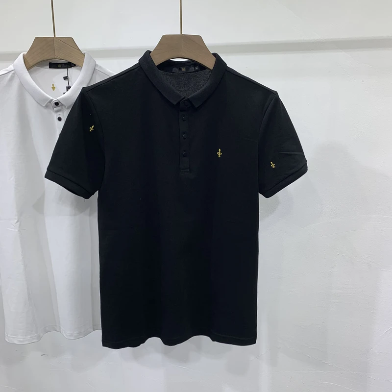 Новинка модные рубашки-поло унисекс с вышивкой Корона король Марк королева