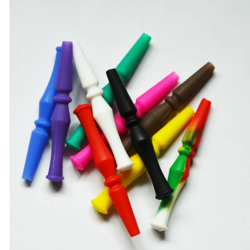 Силиконовые наконечники для рта 95 мм Моющиеся Многоразовые кальянные шланга 10