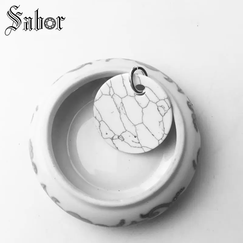 Подвеска белая Новая Модная бижутерия 2020 серебряного цвета подарок для женщин