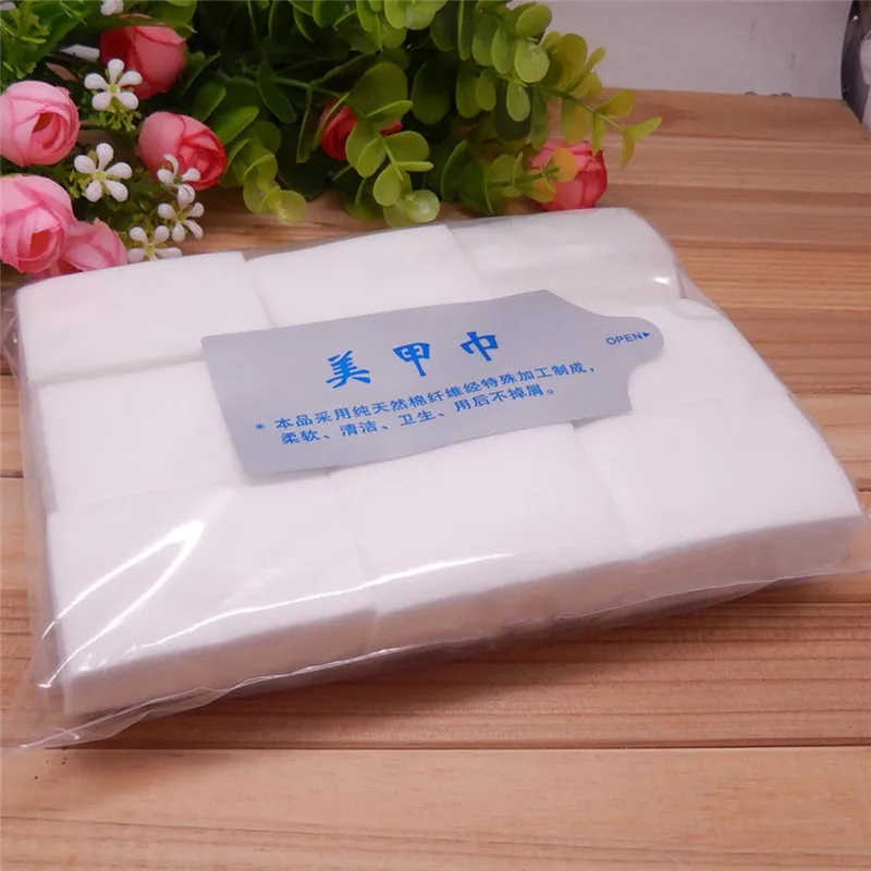 900pcs Disposable Soft Lint Nail Wipes Cleaner Art Polish Manicure Remover For Event &ampParty Supplier | Дом и сад