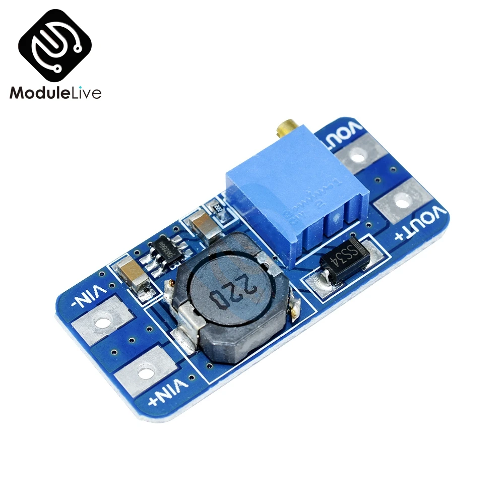 Повышающий усилитель мощности для Arduino плата модуля питания Модуль