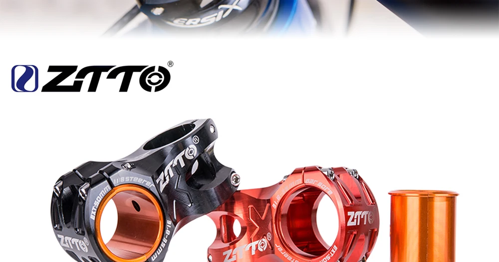 ZTTO 0 градусов подъем DH AM Enduro 28,6 мм вынос руля велосипеда 50 мм MTB руля алюминиевый сплав CNC для 35 мм/31,8 мм руль