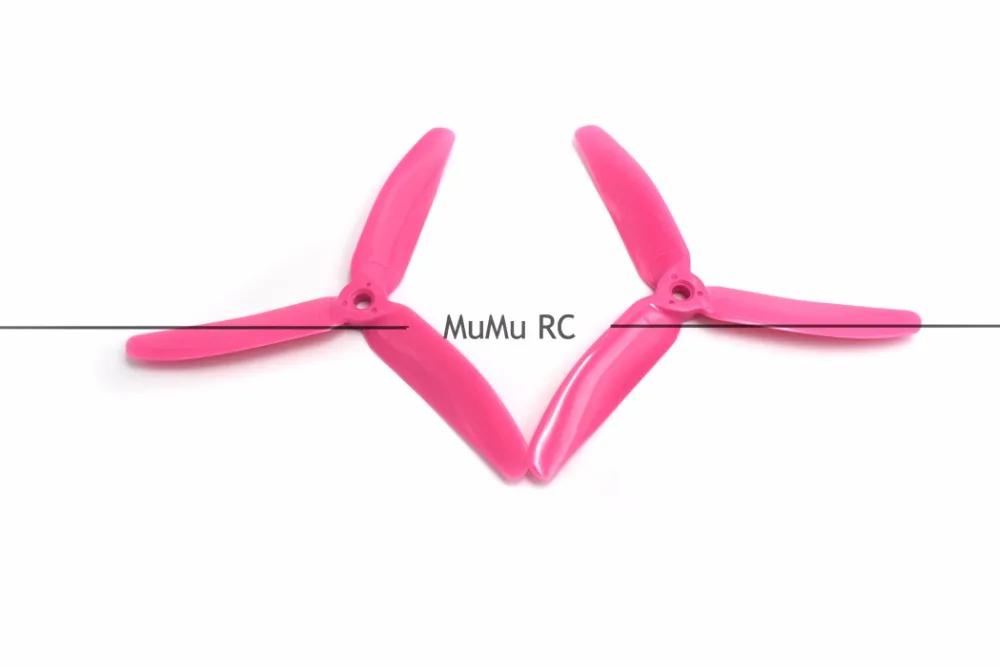 Винты Опора 5 "5040 3 Лезвия 5x4x3 CW CCW Мульти цвет Для RC DIY QAV250 250 Гонки Quadcopter Мини