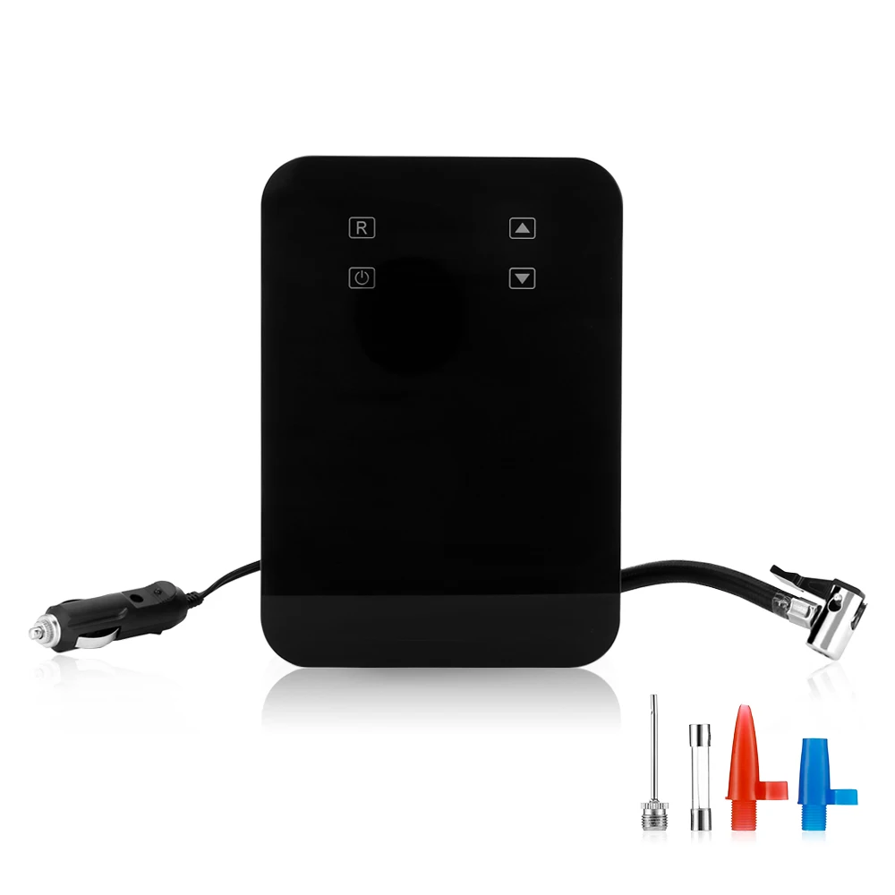 Портативный 12 в светодиодный автомобильный насос с сенсорным экраном