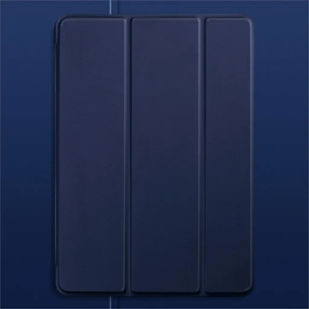 Чехол GOOJODOQ для iPad Pro 11, ультра тонкий умный чехол из искусственной кожи+ мягкая задняя крышка Coque Funda для iPad Pro 11 дюймов Чехол - Цвет: Blue for pro 11