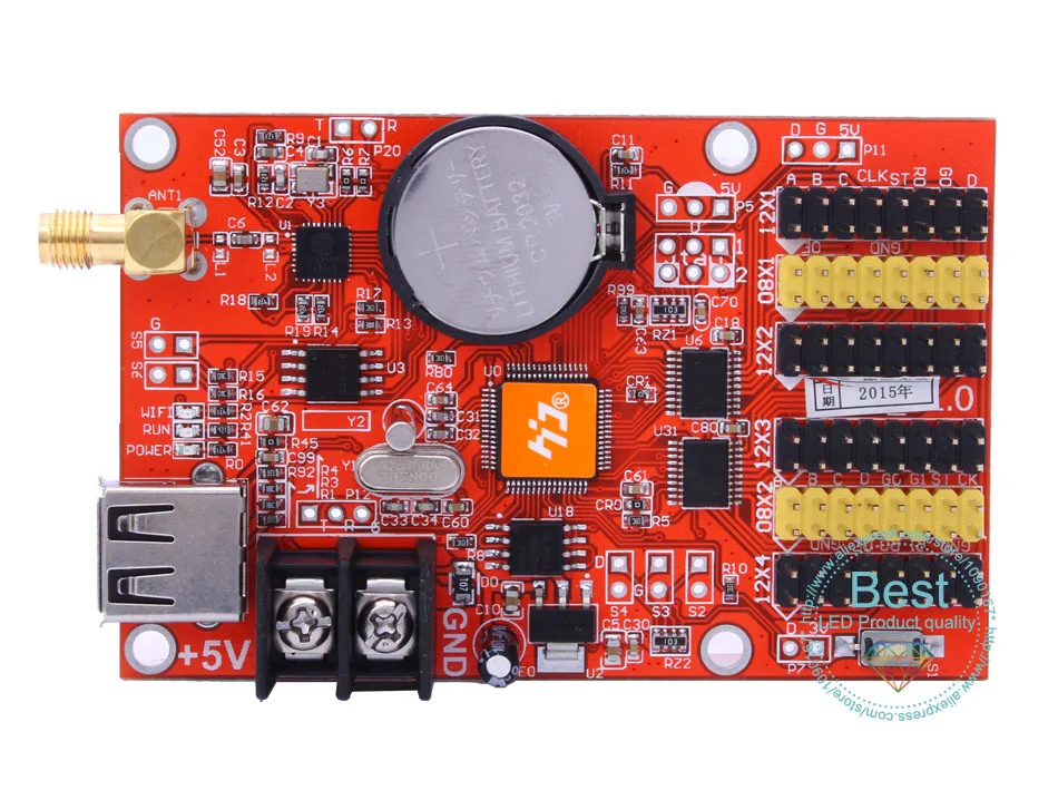 Настраиваемый DIY P10 Красный полуоткрытый светодиодный знак дисплея Светодиодный