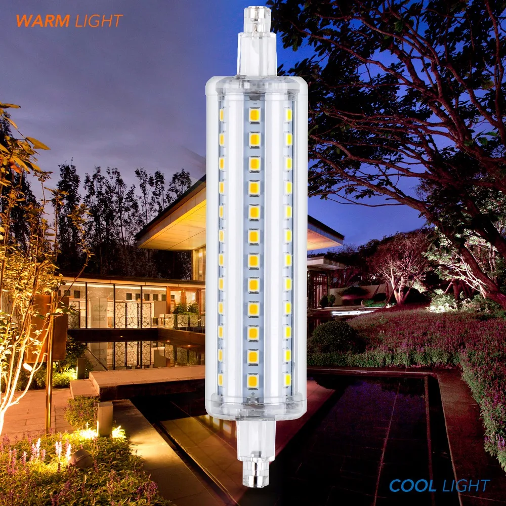 

WENNI Corn Bulb R7S LED Lamp 220V Tube LED Light J78 J118 r7s LED Bulb 5W 10W 12W 15W 78mm 118m Floodlight 135mm 189mm Lampada