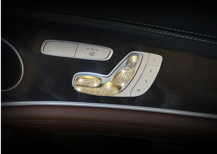 8 шт./компл. для Mercedes Benz S Class S320L S400 S500 S600L Кнопка регулировки автокресла ручка