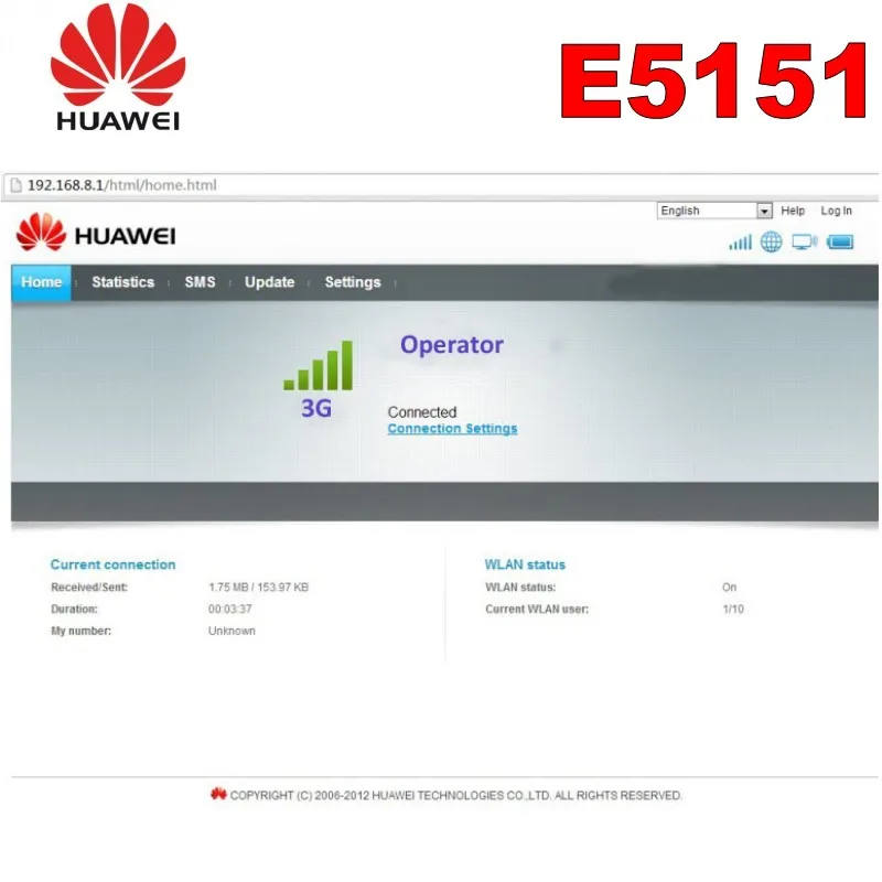 Huawei E5151 разблокированный 3g WCDMA GSM HSDPA 21,6 Мбит/с LAN беспроводной маршрутизатор WiFi MiFi
