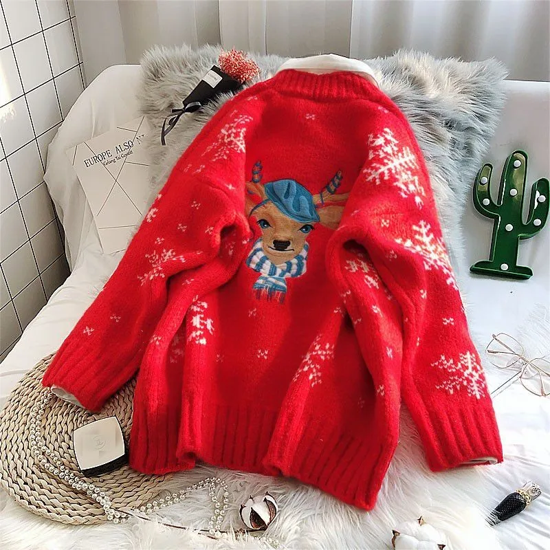 Зима 2019 Рождественский подиум женские кардиганы свитера роскошная зеленая