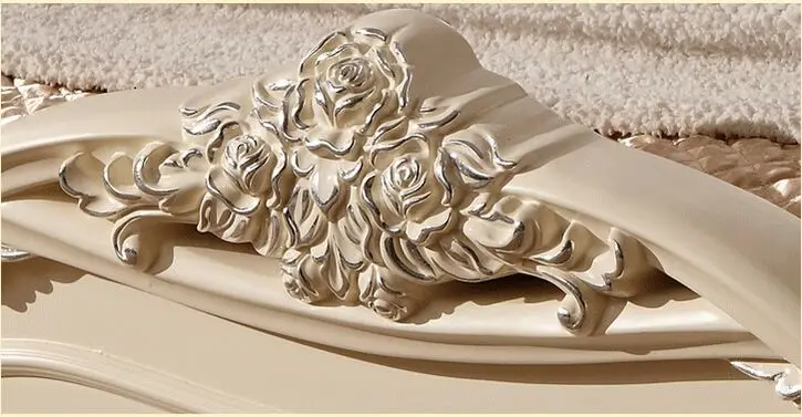 Деревянная перекладина из ткани кровать king size 0409-A811