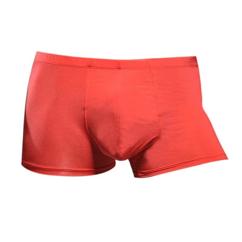 4 шт./лот Win бренд Для мужчин нижнее белье среднего талией шелковые пижамы Ice шелк