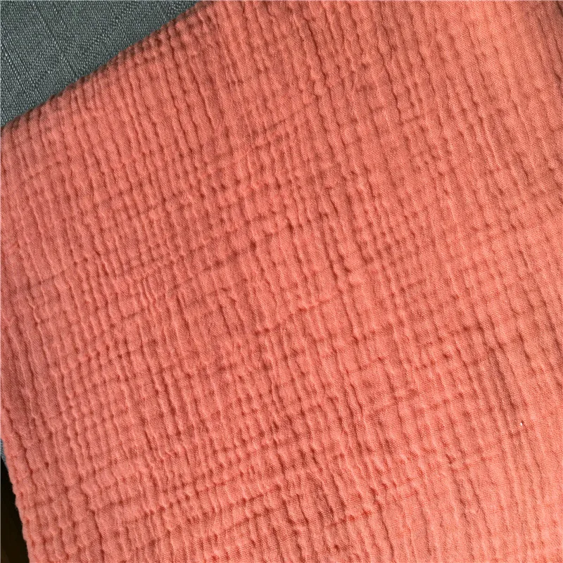 Натуральный хлопок двойная Марля мягкая ткань 135 см 53 ''ширина 140 gsm детское одеяло швейная ткань 10 метров CD03A