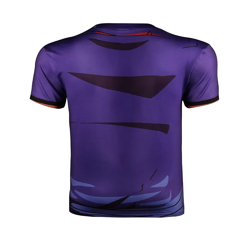 ПАРОМ СУДЬБА Мужчины Джерси Запуск Футболки 3D Мультфильм Dragon Ball Сон Гоку Супер