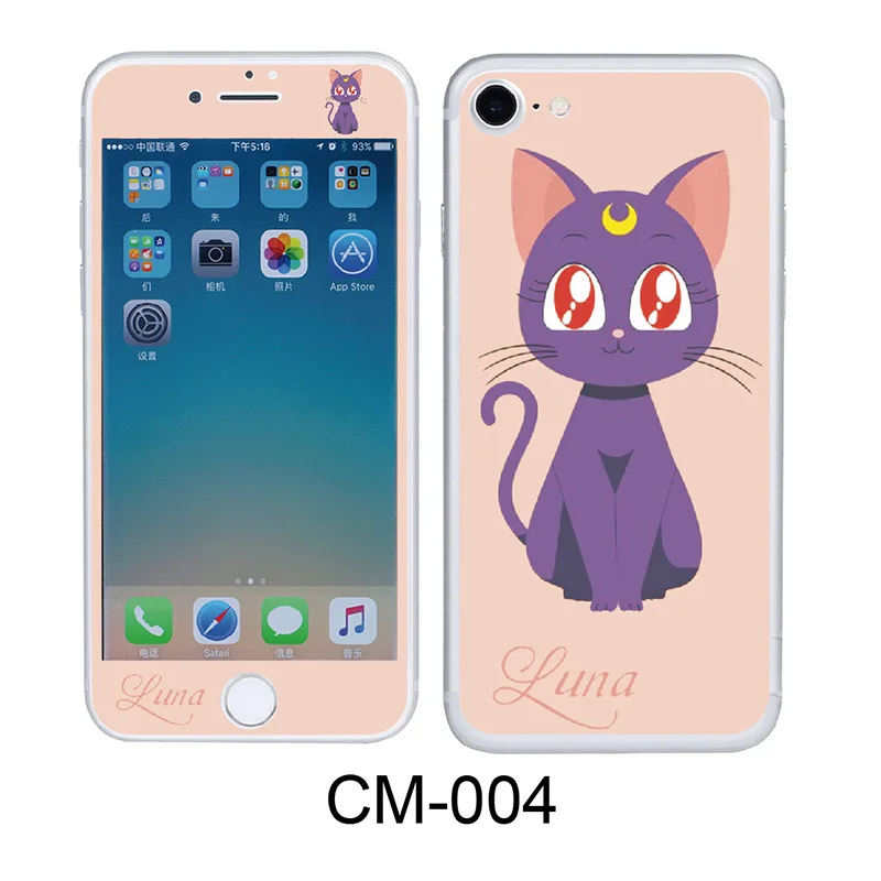 Alabasta 2 шт. Hello kitty закаленное стекло Защита экрана для iPhone 7 8 plus чехол милая