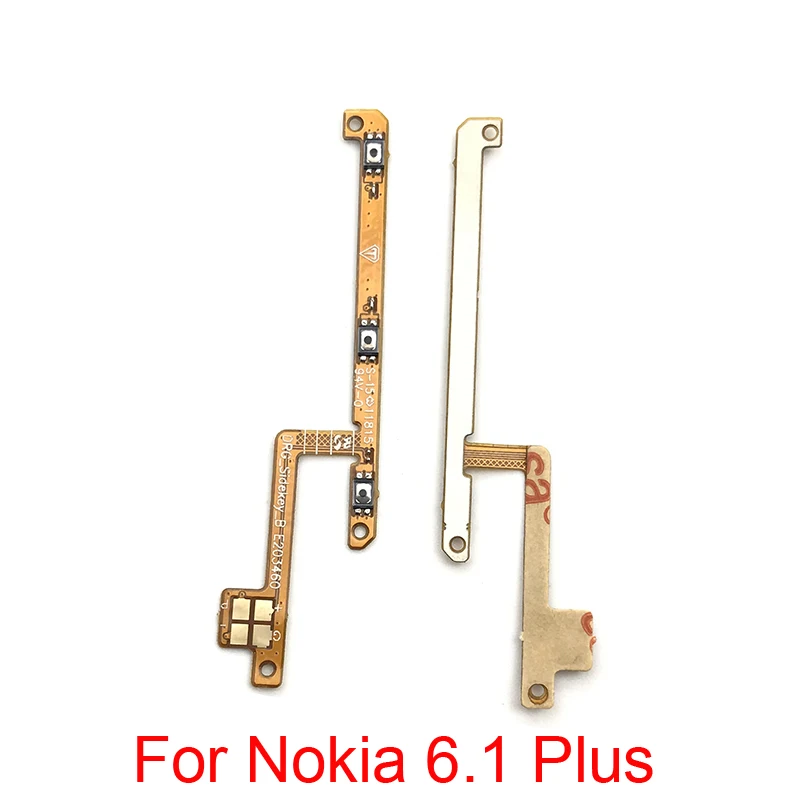 Гибкий кабель для Nokia 2 3 5 6 7 8 1 Plus кнопка включения и выключения громкости запасные