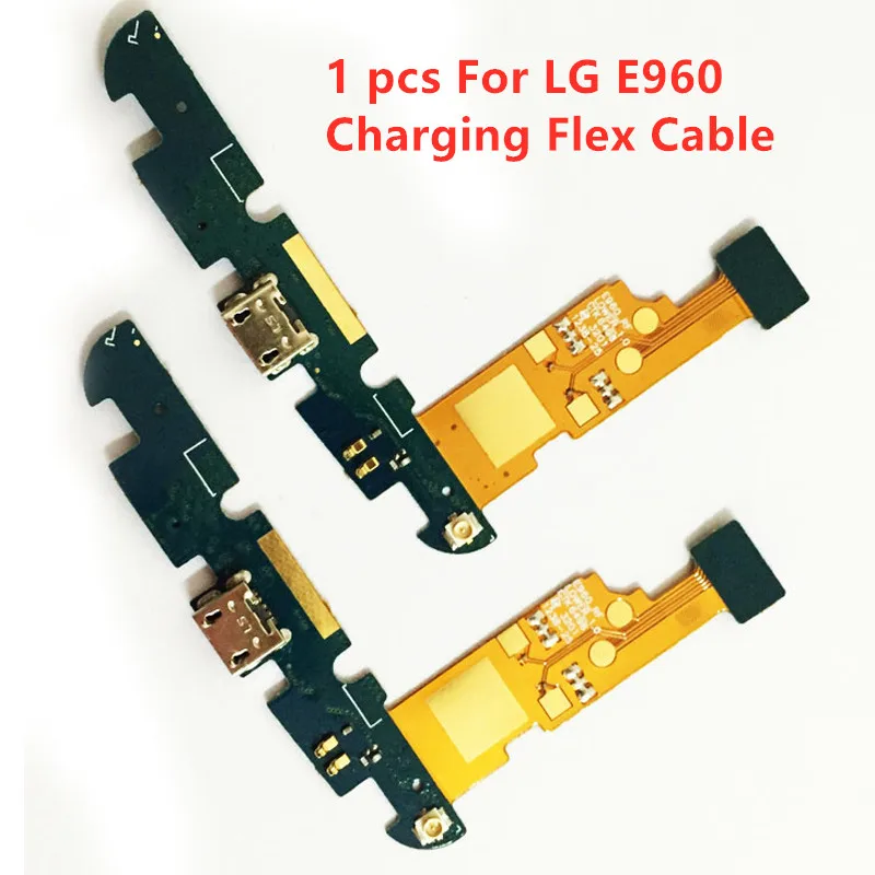 1 шт. Новый гибкий кабель для LG Google Nexus 4 E960 Micro USB зарядный порт зарядное устройство