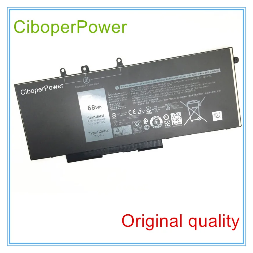 Оригинальное качество 7 6 V 68wh GJKNX батарея для GD1JP 0GD1JP|battery original|battery forbatteries batteries |