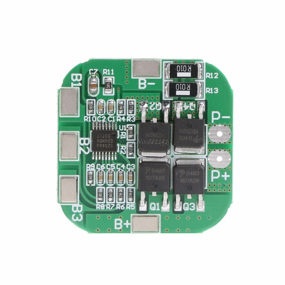 4S 20A 14 8 V 16 литий ионная батарея 18650 BMS PCM Защитная печатная плата Прямая