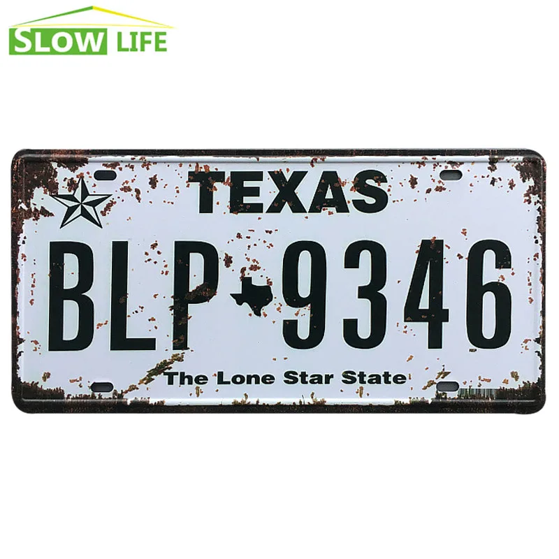 Аризона BDC4544 автомобильный металлический номерной знак металлическая жестяная