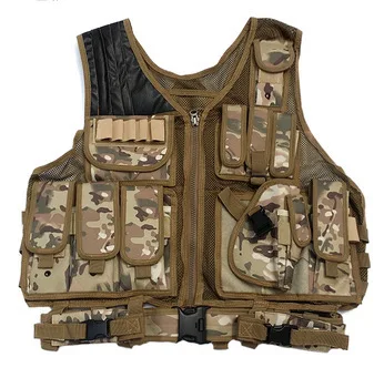 Тактический Жилет Тактический штурмовой ответ Коммандо USMC-AIRSOFT/Пейнтбол/спецназ/Полиция/Охота/Туризм/открытый/SURVIVAL5.111Tactical - Цвет: 5
