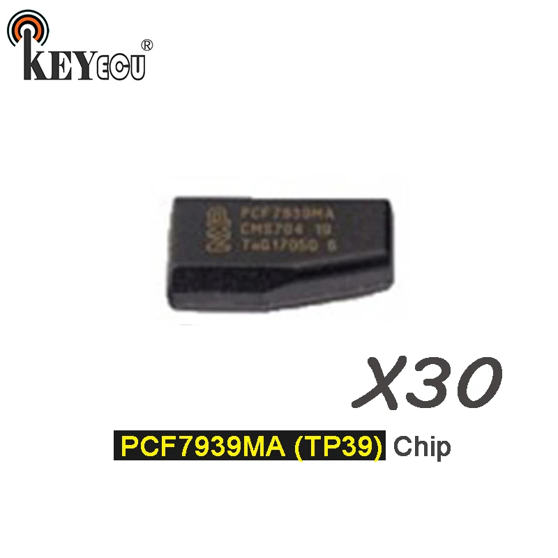 KEYECU 30x для Renault PCF7939MA (TP39) транспондер пустой ключ автомобильный удаленный чип|Ключ