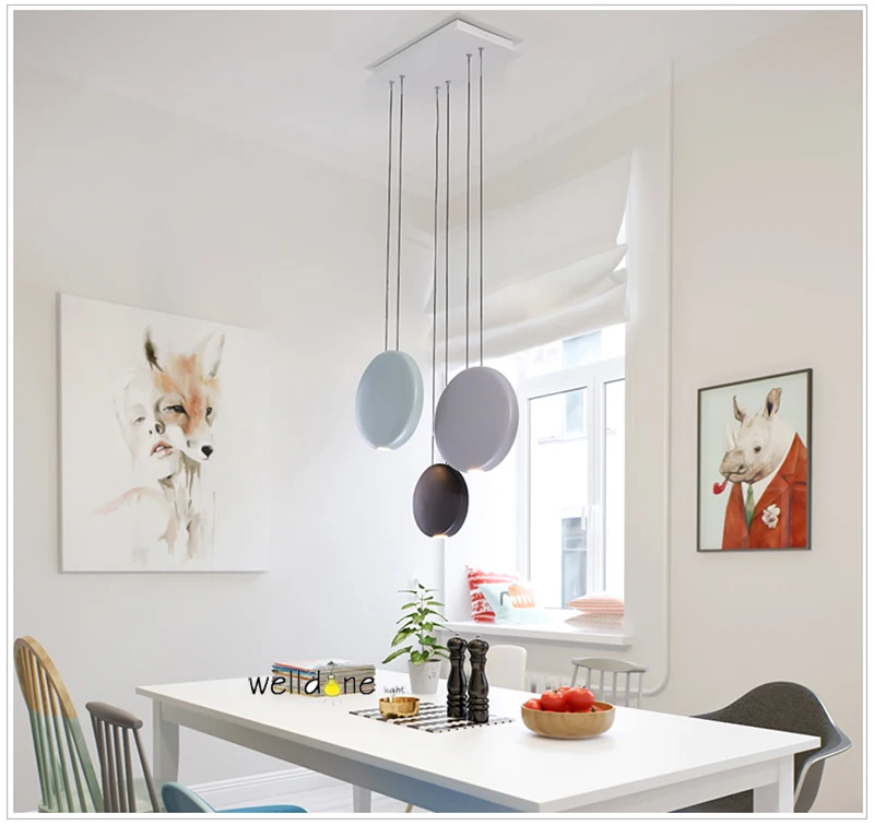 Подвесные светильники в виде созвездий звезд и сферы потолочный светильник для