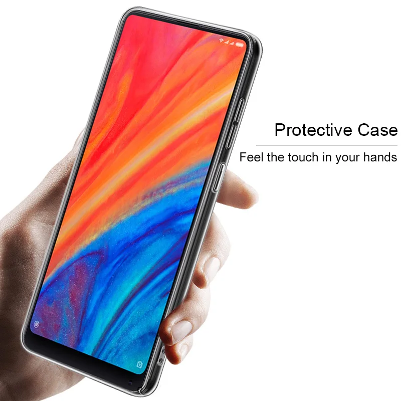 Imak кристально прозрачный чехол для Xiaomi mi Mix 2S Жесткий пластиковый Чехол mi X2S