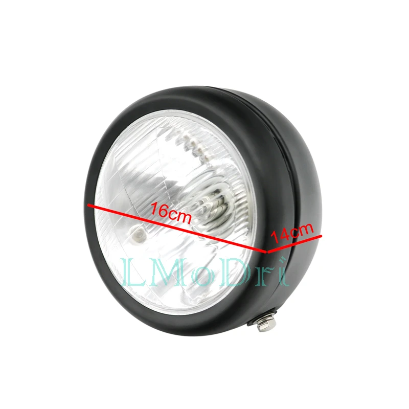 LMoDri мотоциклетный передний налобный фонарь в стиле ретро галогенный защитный