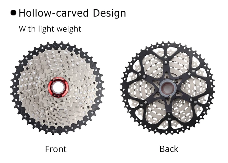 BOLANY MTB Cassete 9 Velocidad 11-42T Запчасти для горного велосипеда 9 скоростная кассета свободного хода велосипеда Совместимость
