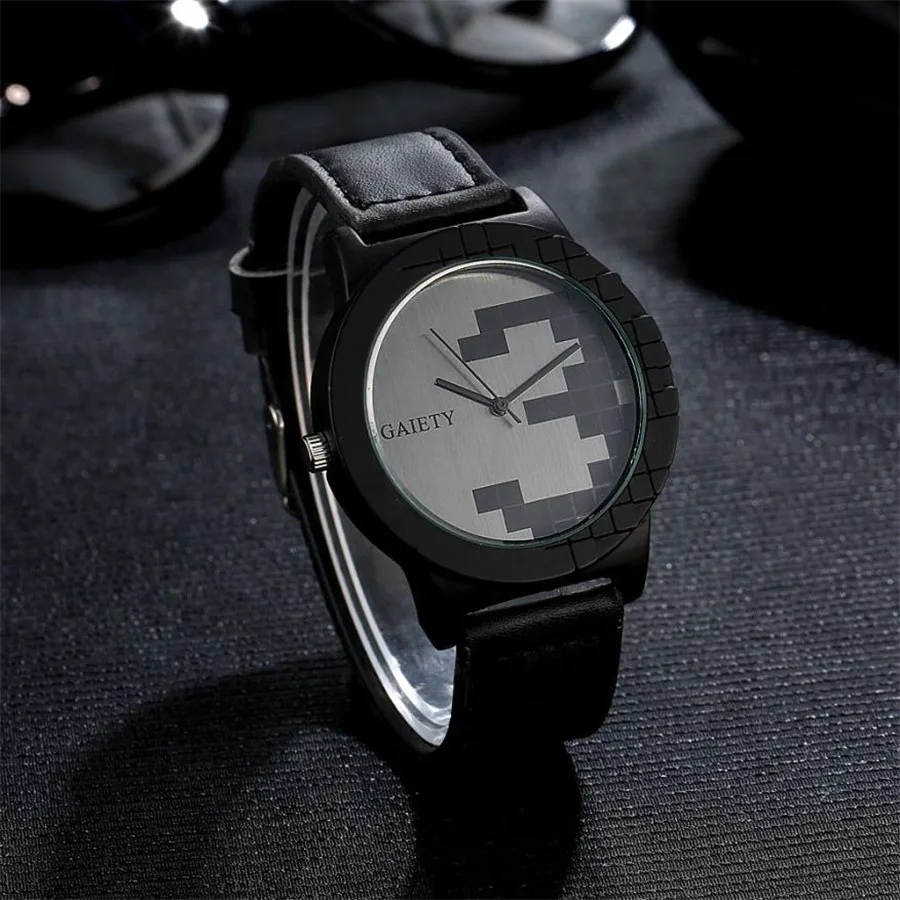 2018 новые модные уникальные дизайнерские мужские часы Бизнес повседневные