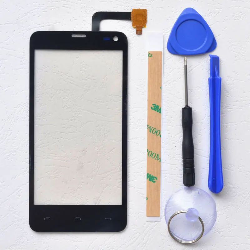 

BINYEAE 4.5''Touch Screen For Fly IQ4416 Digitizer Touch Panel Glass Lens Sensor Free Tools+Adhesive