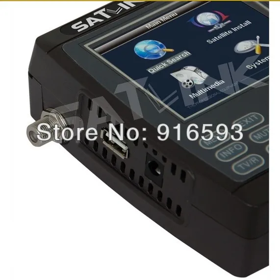 100% Оригинальный SATLINK WS 6950 Satlink 3 5 &quotTFT ЖК цифровой спутниковый сигнал|finder meter|finder