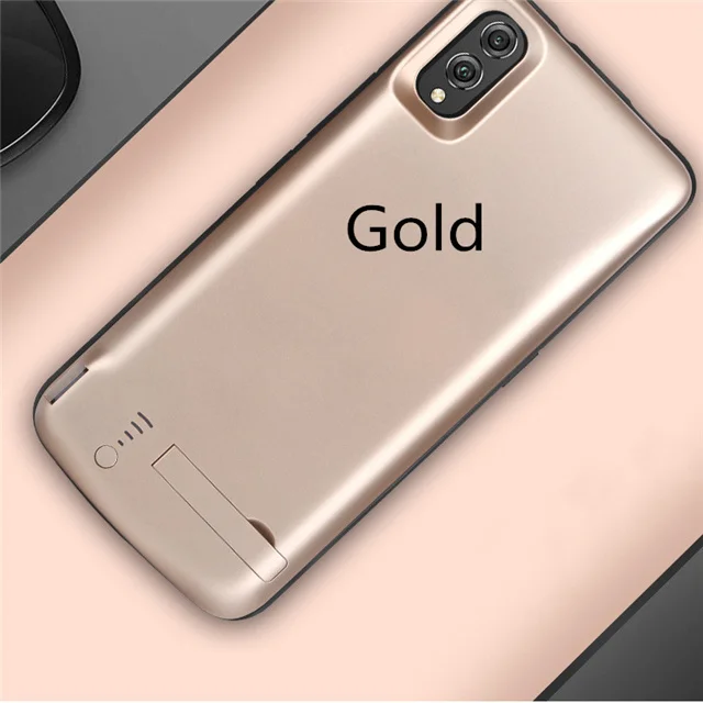 Gold for Honor 8X Чехол NTSPACE power Bank для huawei Honor 8X, чехол для аккумулятора, 6500 мА/ч, запасной аккумулятор, зарядное устройство, чехол s для Honor 8X, чехол для зарядки - Цвет: Gold for Honor 8X