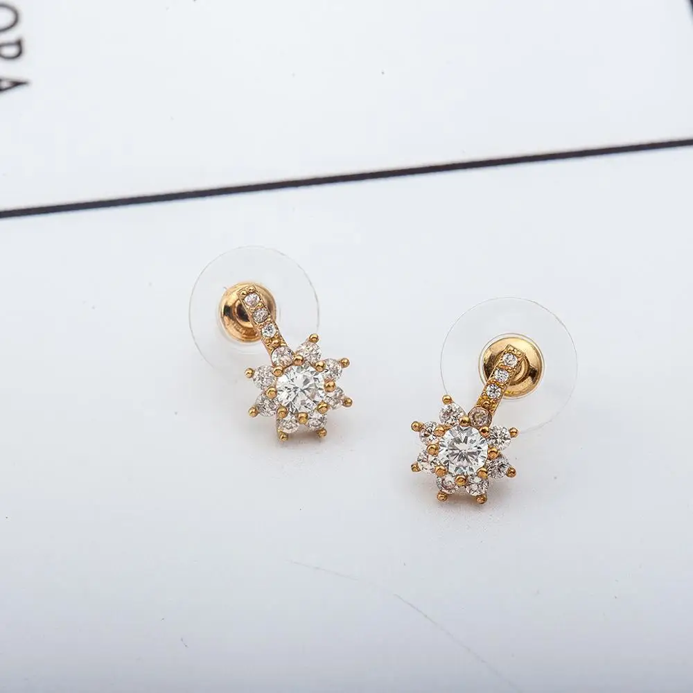 Новая мода Звезда Луна Сердце Клип серьги-гвоздики подарок для женщин и девушек