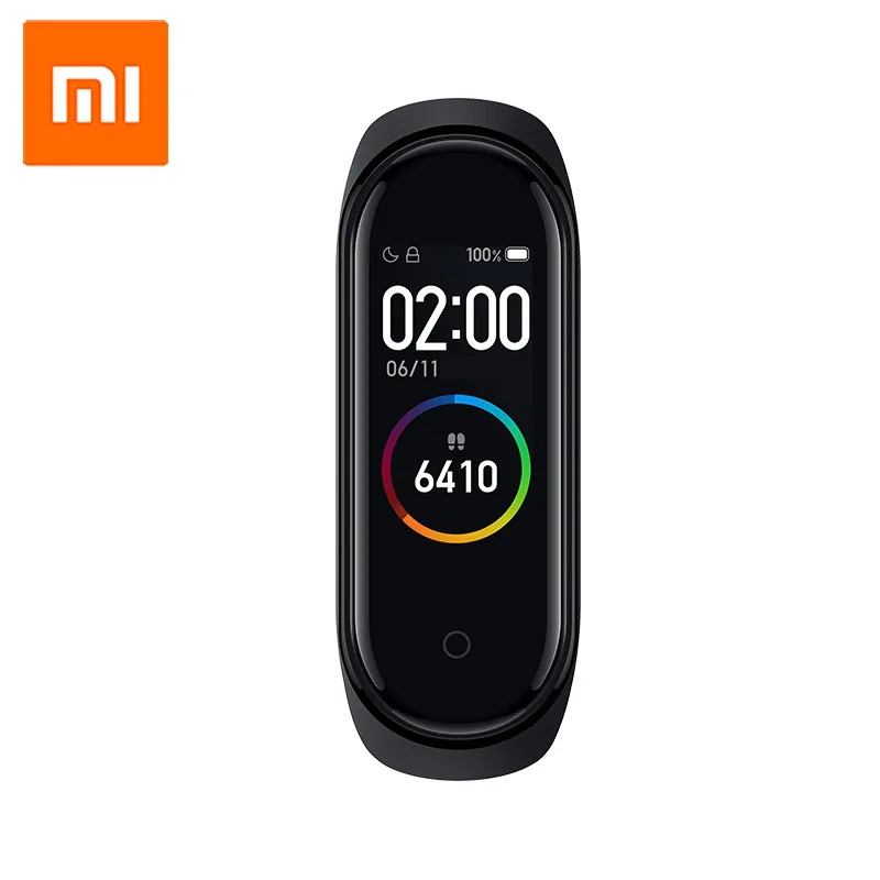 Глобальная версия Xiaomi mi Band 4 Smart mi Band 4 фитнес-трекер для измерения сердечного ритма браслет AMOLED цветной сенсорный экран водонепроницаемый браслет