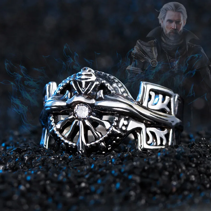 Финальная фантазия 15 FFXV Lucis King ожерелье кулон для мужчин 58 мм/64 мм размер США #9 #11