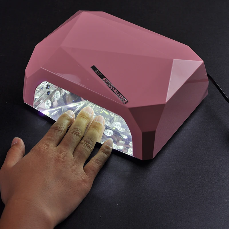 УФ лампа с автоматическим датчиком Светодиодная для ногтей Сушилка EU AU US UK вилка