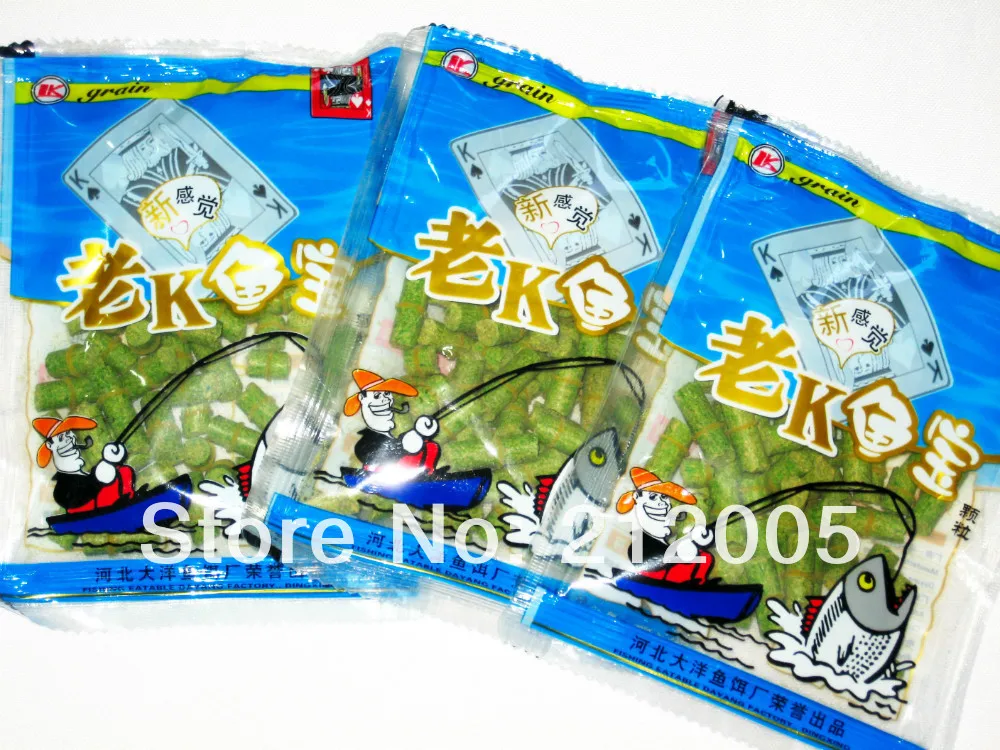 

Рыболовные приманки, зеленая трава, 50 г/упаковка