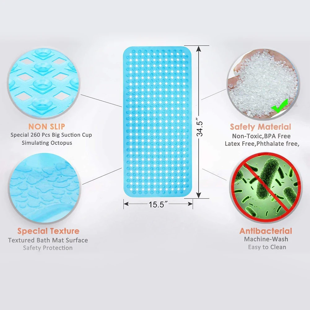 Безопасный Экологичный вакуумный держатель на присоске душ Противоскользящий