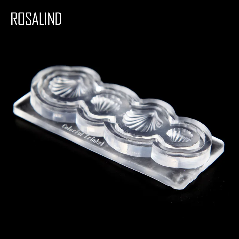 ROSALIND 1 сумка для дизайна ногтей силиконовая форма 10 видов конструкций прочная 3D