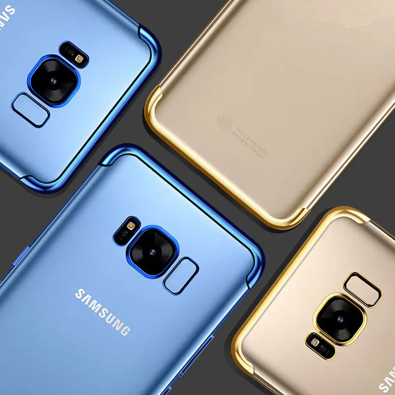 Роскошный противоударный чехол из силикона или Ficker для Samsung Galaxy A8 2018 A6 плюс A3 A5 A7