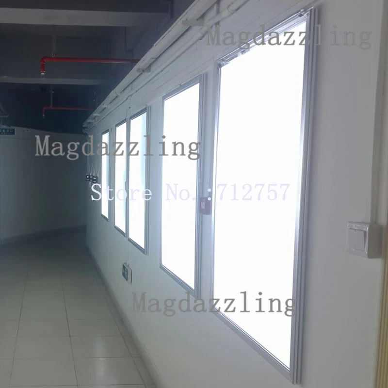 6 шт. A1 Черная алюминиевая рамка Светодиодная доска меню рекламный лайтбокс