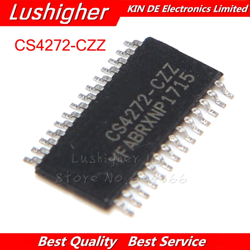 10 шт. CS4272 CZZ TSSOP28 аудио кодек IC австралийский доллар 24BIT 114DB CZZR|Интегральные схемы| |