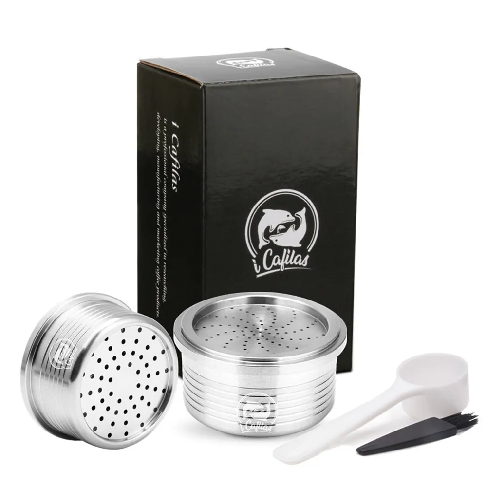 Многоразовый кофе Lavazza Crema Capsulas из нержавеющей стали, многоразовый фильтр для кофе, Капсульная чашка, совместимая с Lavazza, Кофеварка - Цвет: As picture