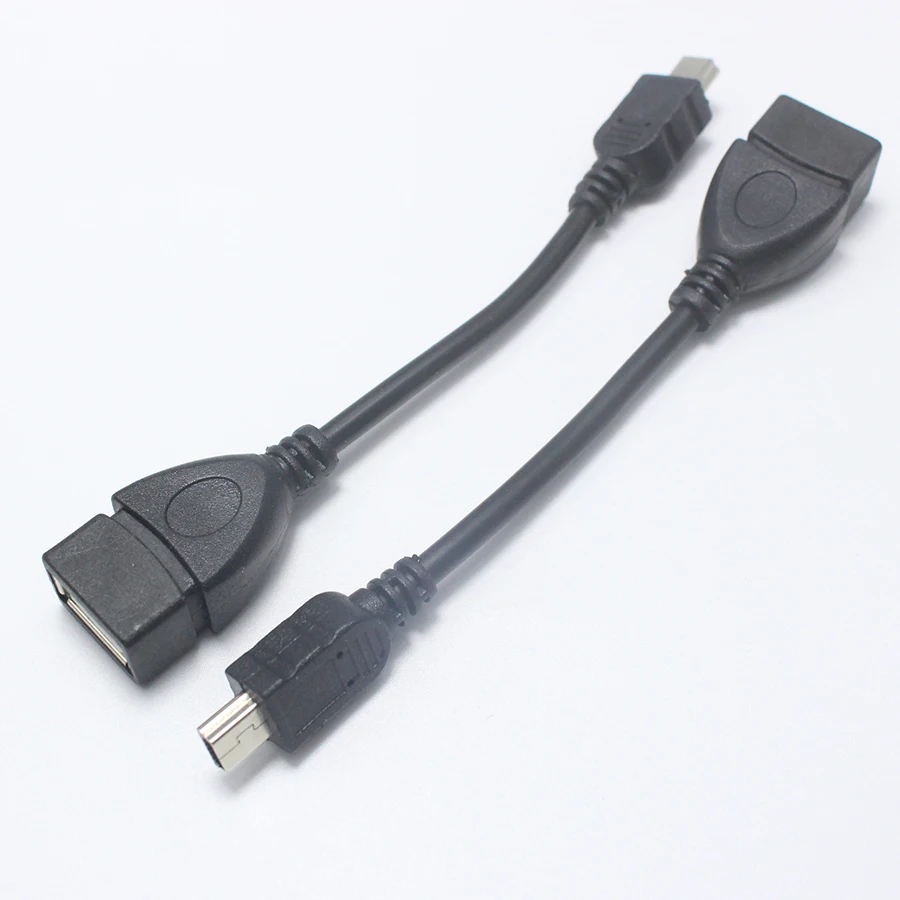 EClyxun 1pcs Mini USB Male Connector to 2.0 Female Socket Converter OTG Adapter Cable for Smart Phone Wholesale | Обустройство дома