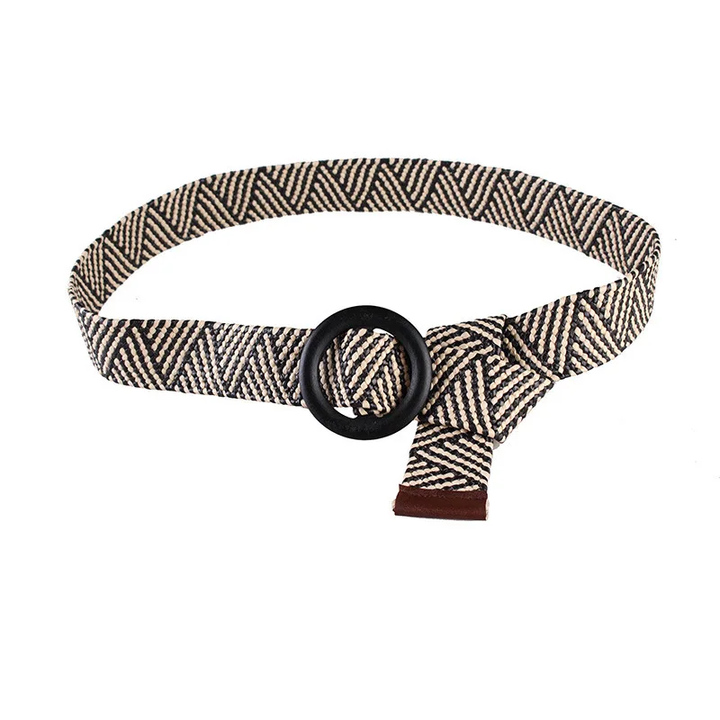 CETIRI модный вязаный пояс из вощеной ткани широкий с юбкой корейский декоративный