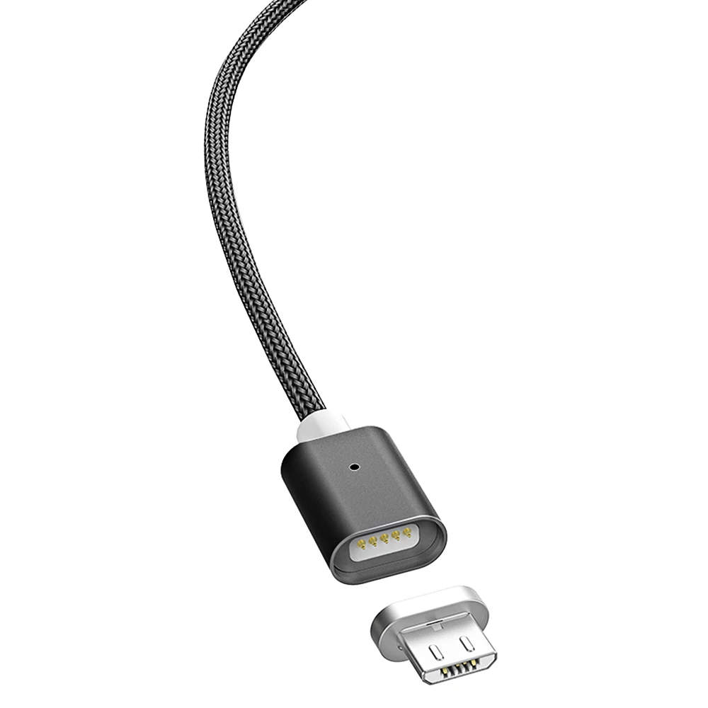 Магнитный зарядный кабель Moveski M4 для Lightning двусторонний прочный быстрая зарядка