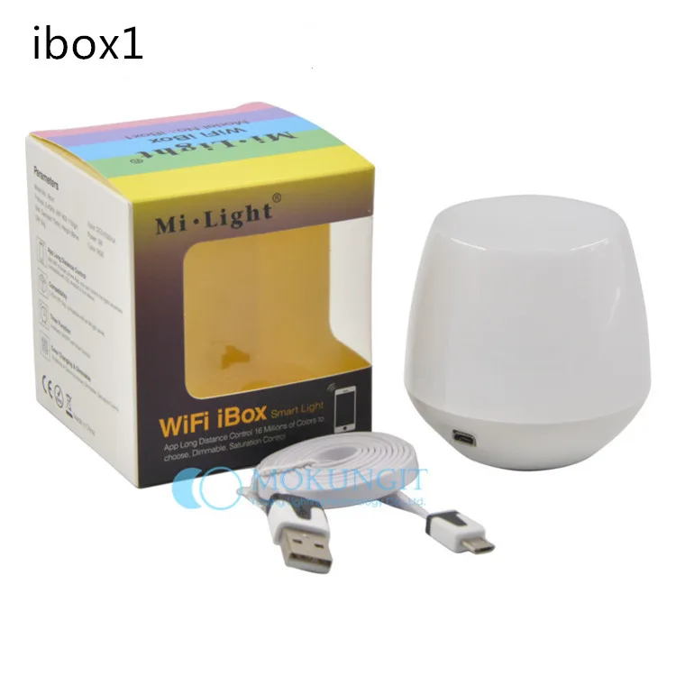 Mi светильник светодиодный Управление DC5V Wi Fi Box1 + RF сенсорный пульт дистанционного